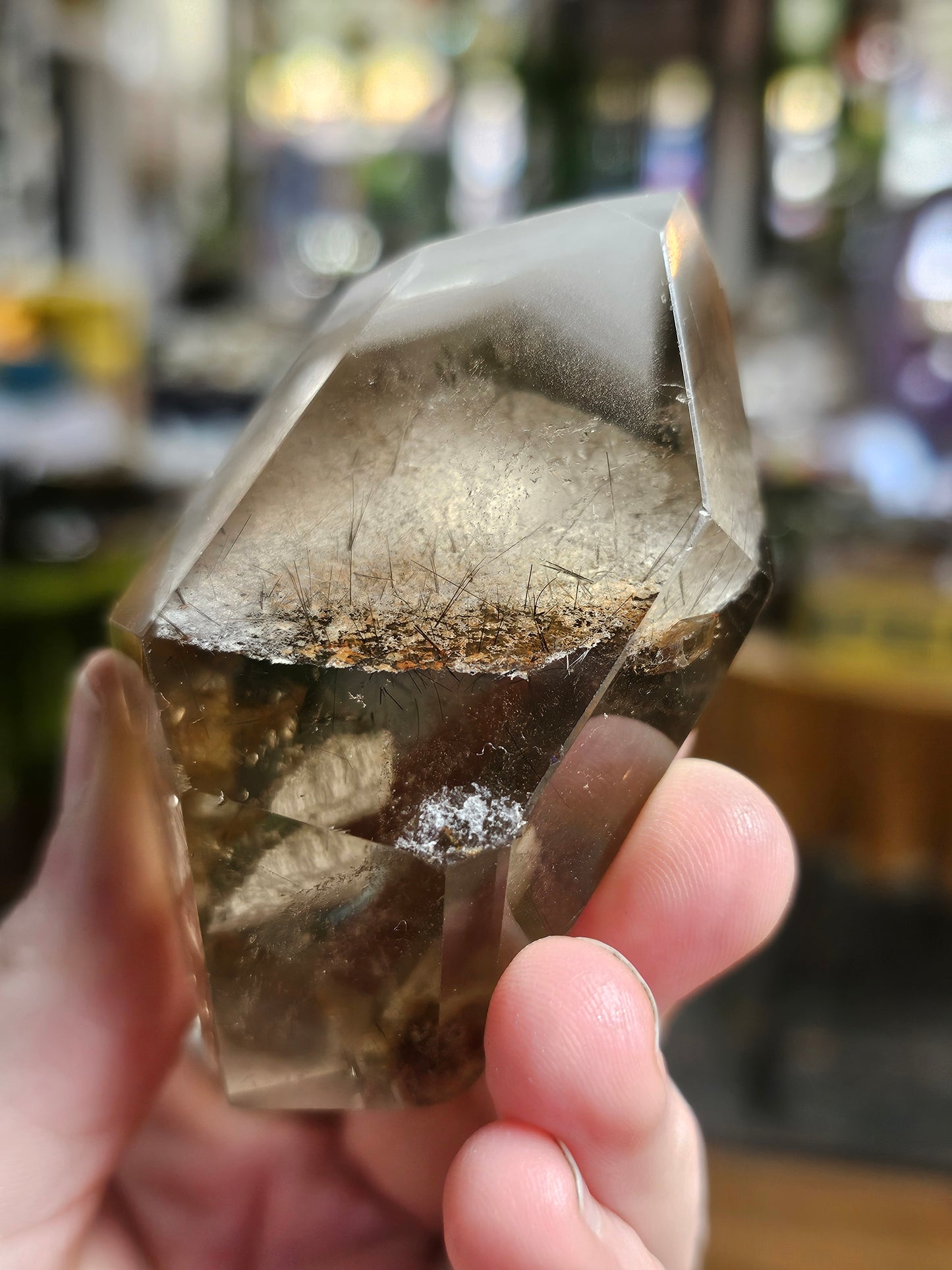 Included Smoky Quartz