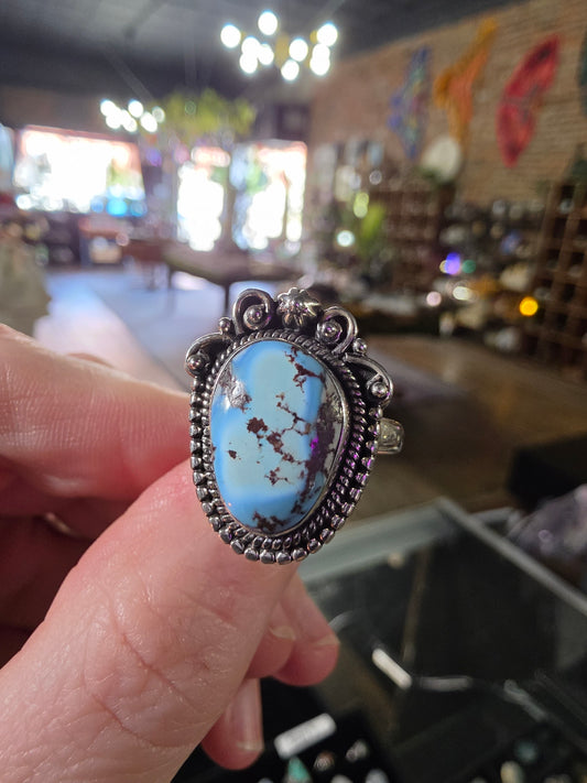 Golden Hills Turquoise Ring Size 9