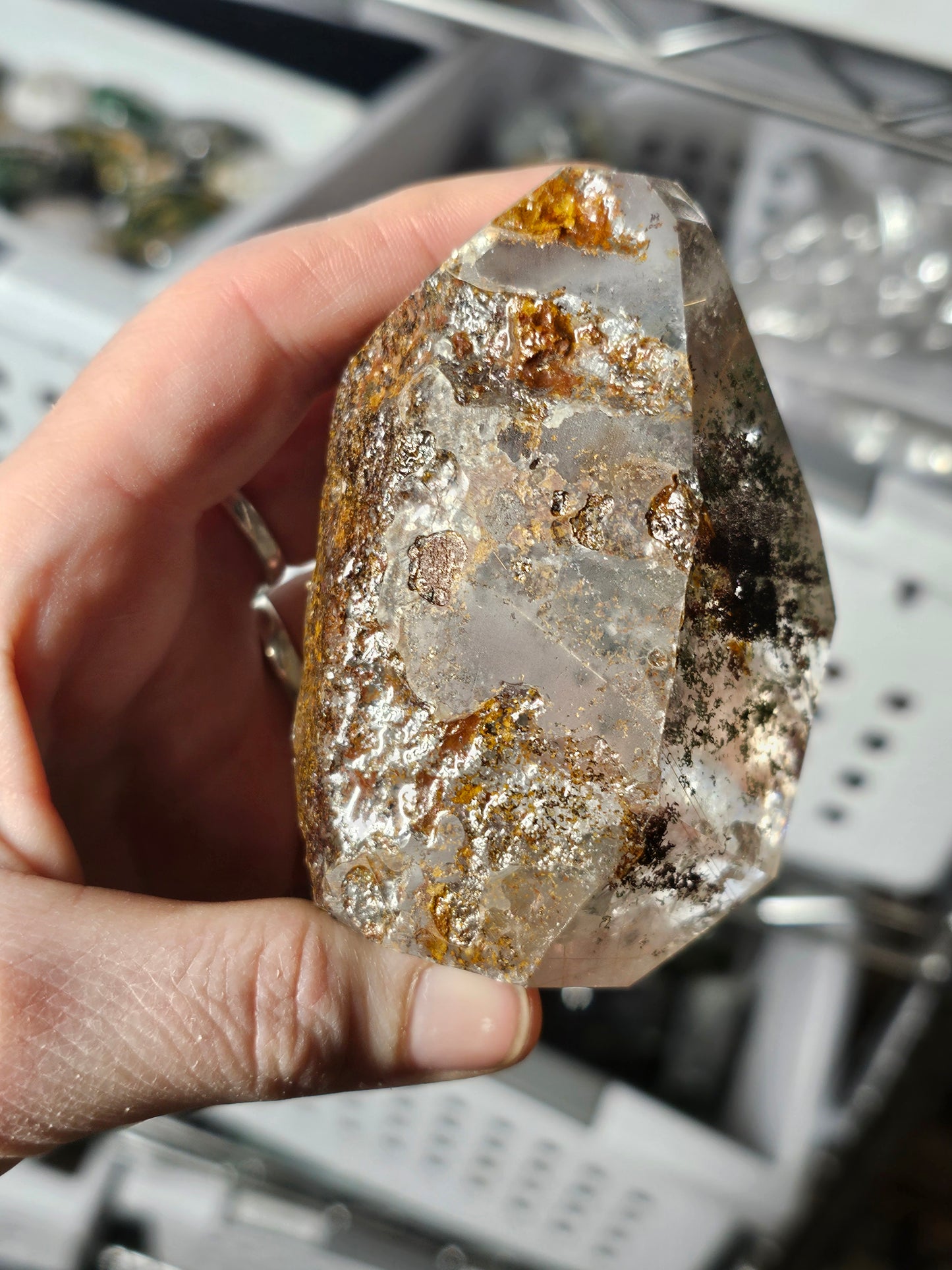 Rutilated Garden Quartz Freeform
