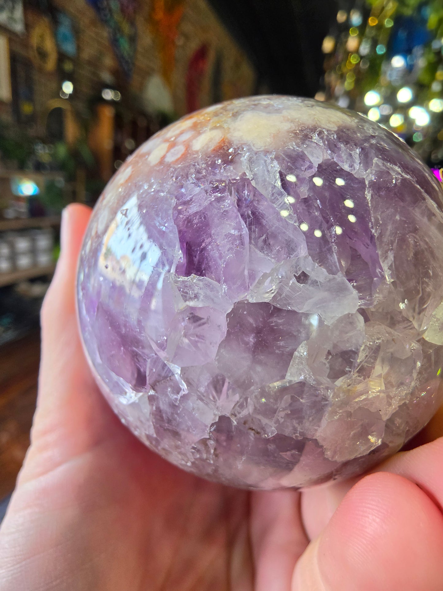 Amethyst Flower Agate