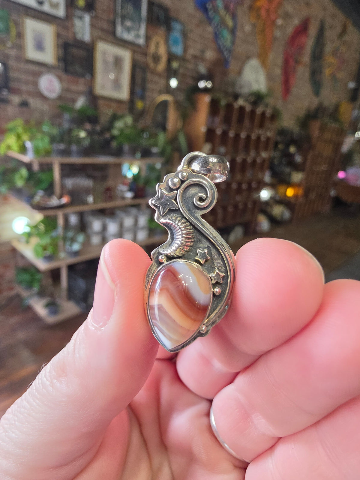 Sardonyx Agate Pendant