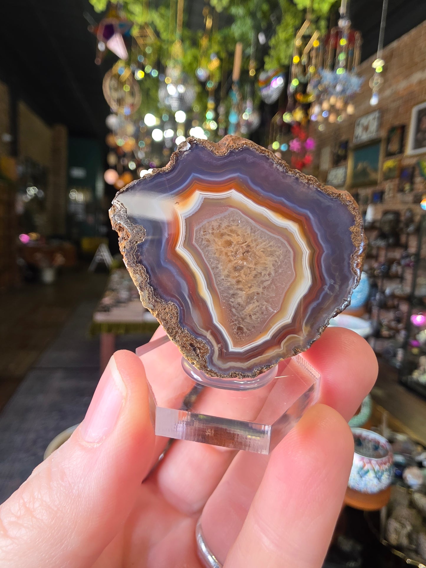 Malawi Agate Halve