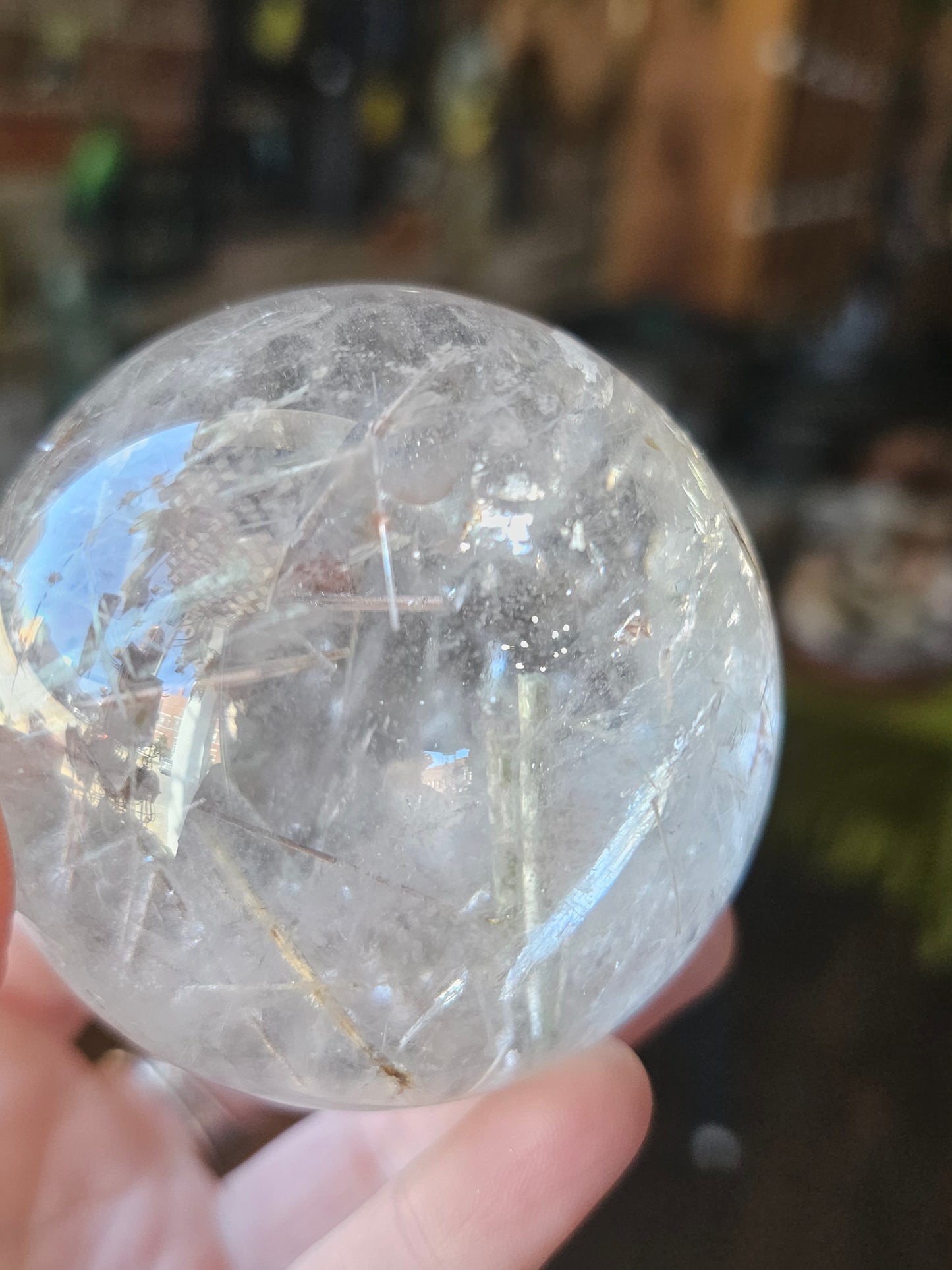 Included Quartz Sphere
