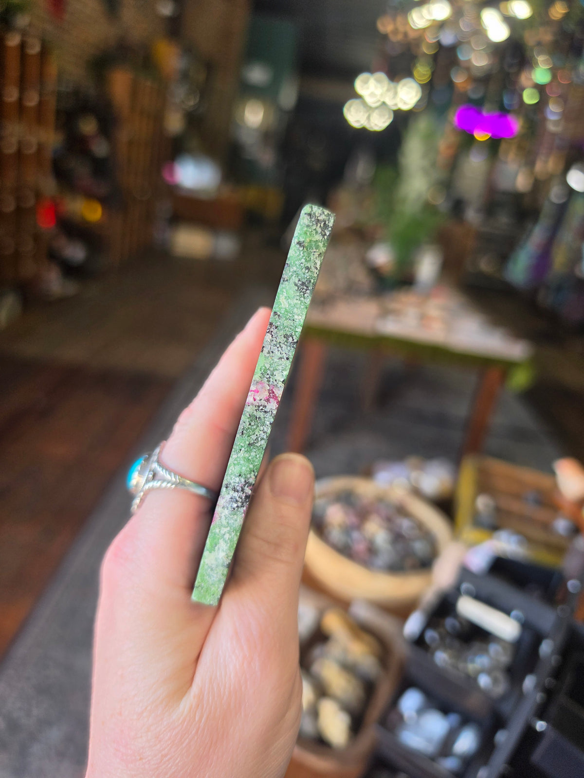 Ruby in Zoisite Slab