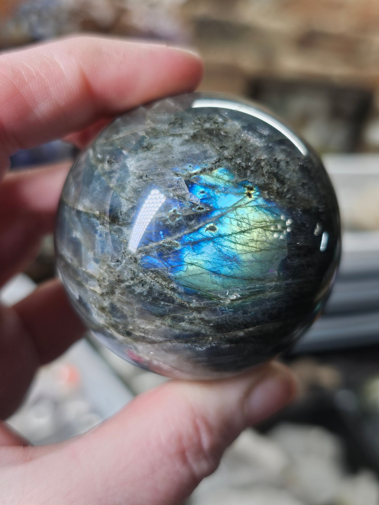 Labradorite Sphere