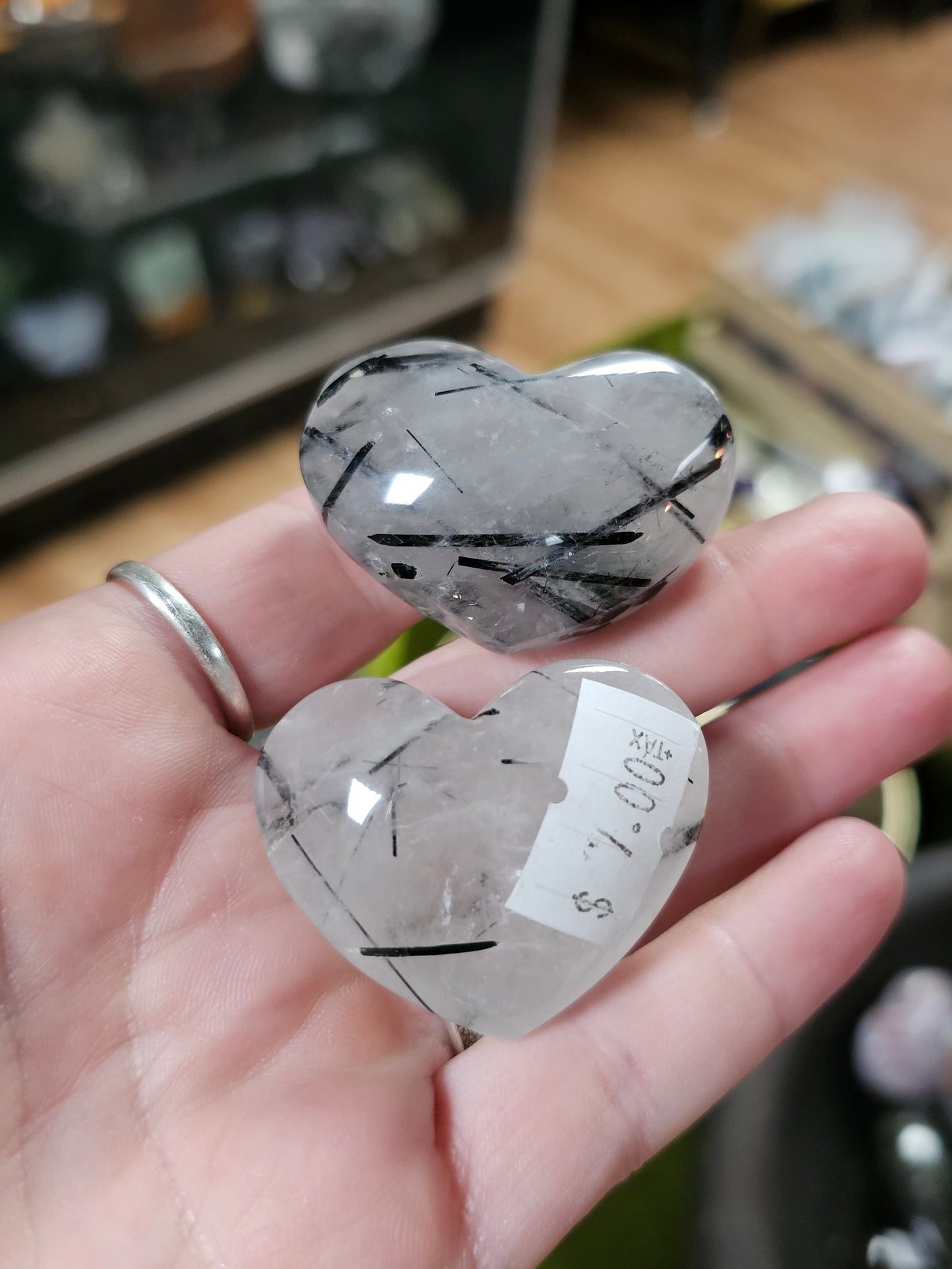 Tourmaline in Milky Quartz