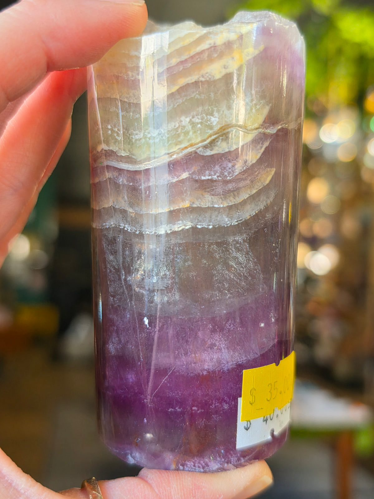 Fluorite Cylinder