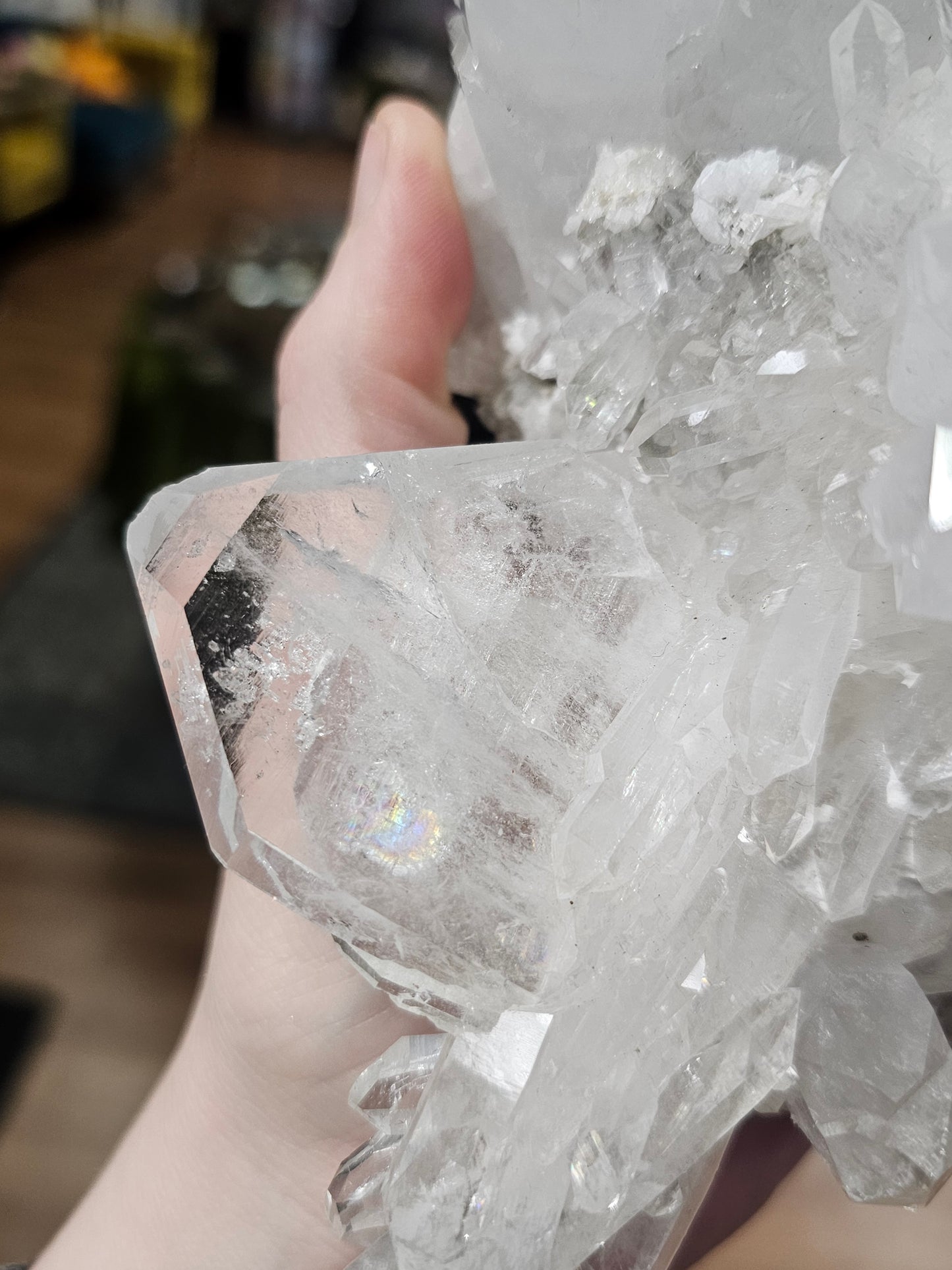 Faden Quartz Cluster