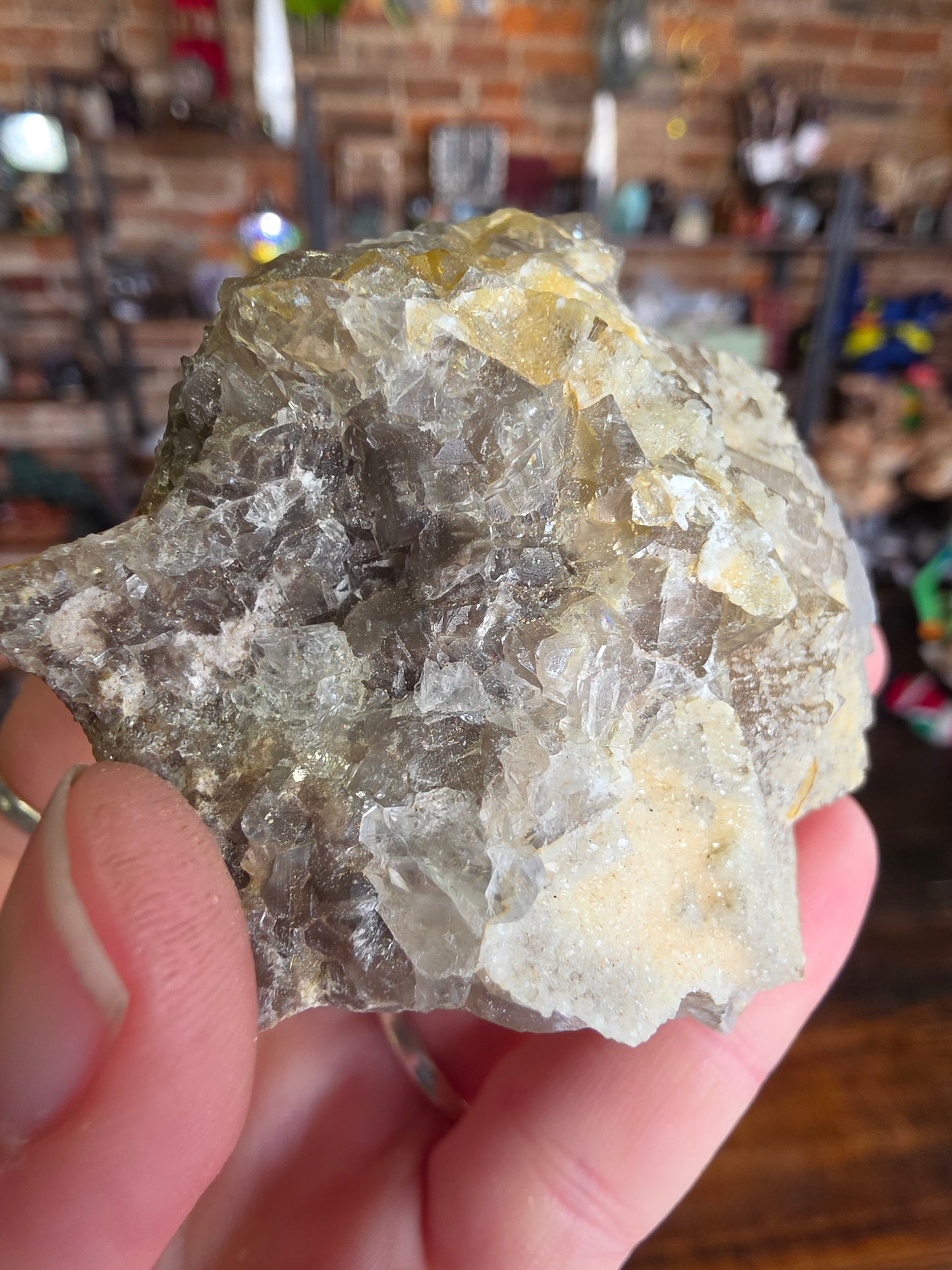 Iridescent Fluorite