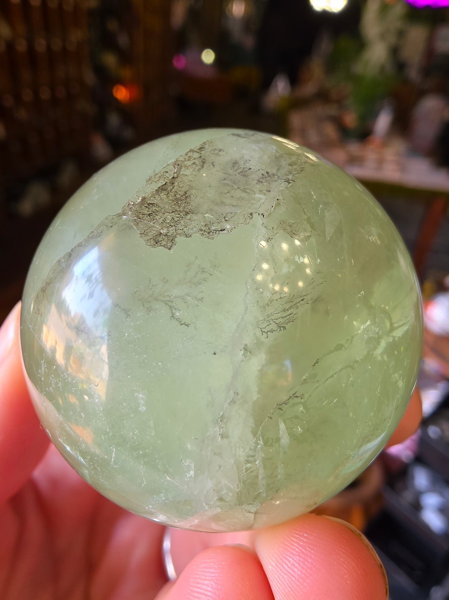 Dendritic Fluorite