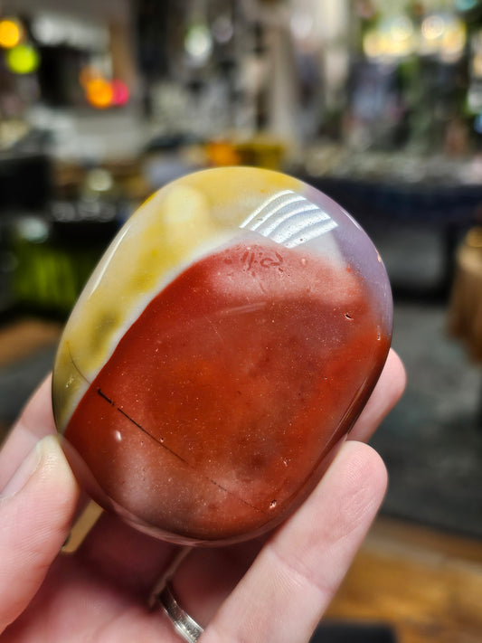 Mookaite Palmstone