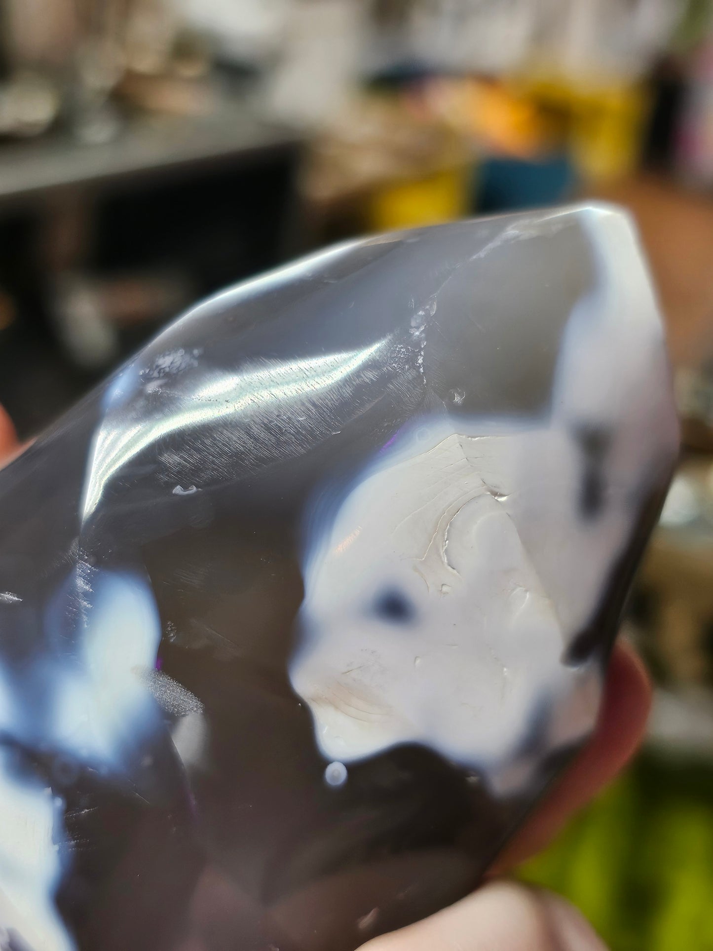 Orca Agate Flame