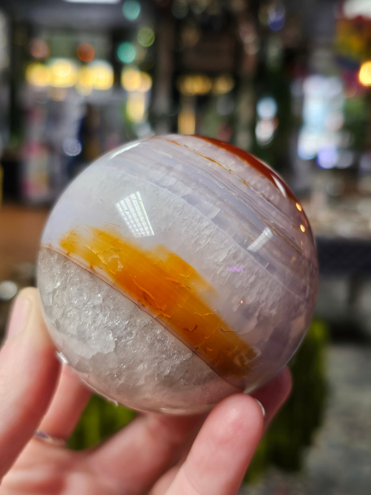 Agate Sphere