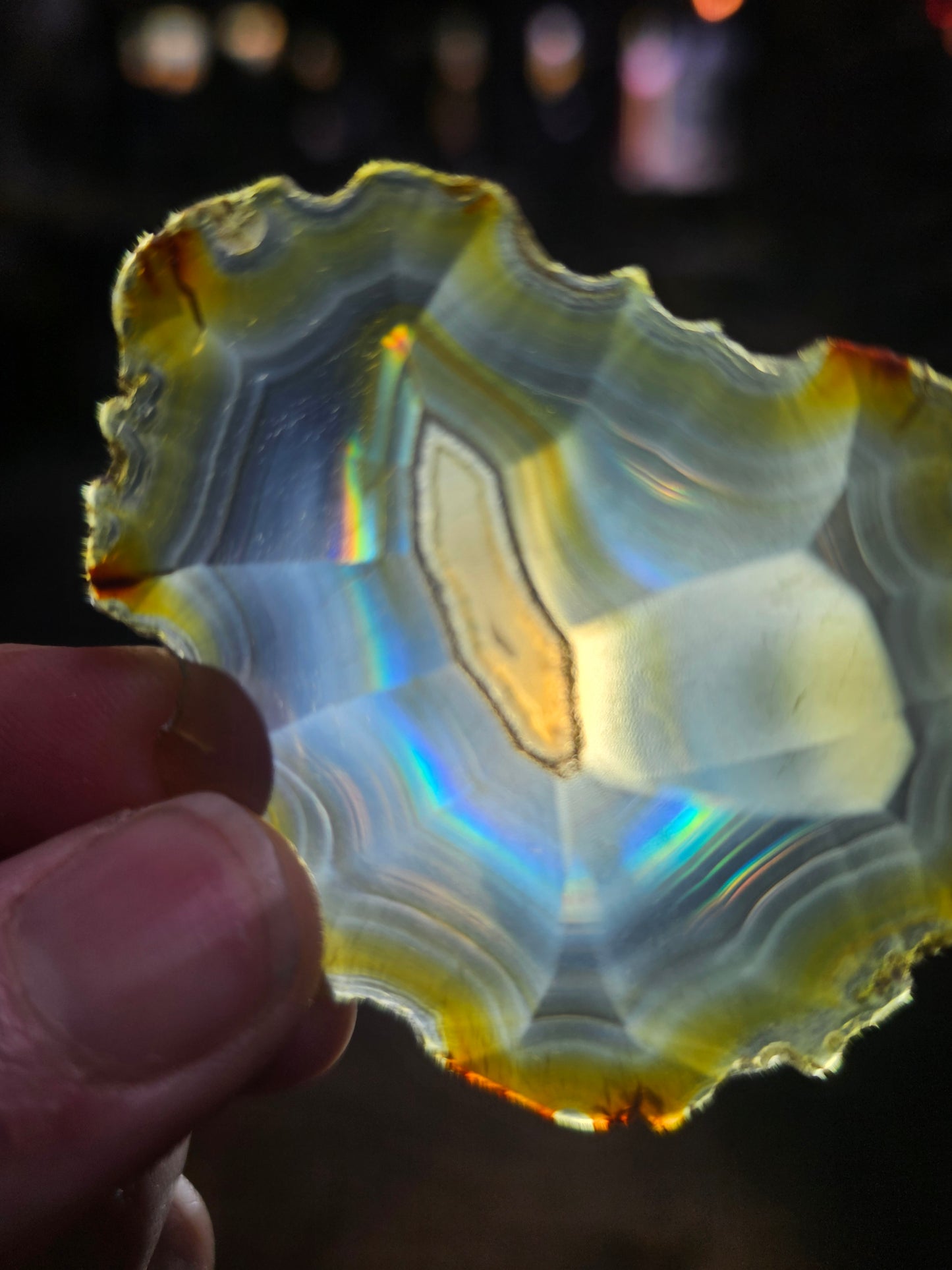 Iris Agate Slab
