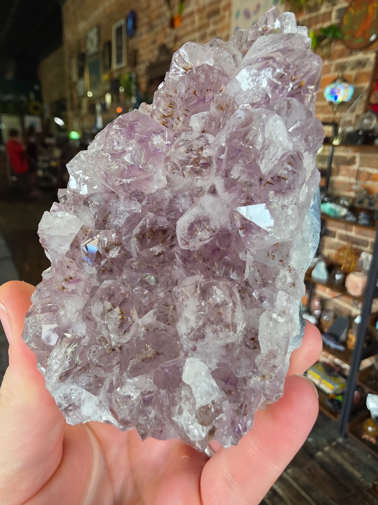 Included Amethyst Cluster