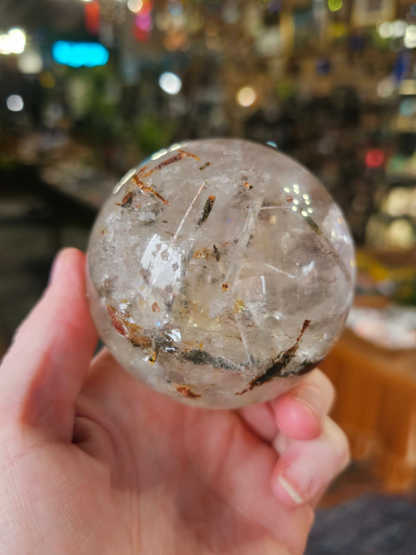 Included Quartz Sphere
