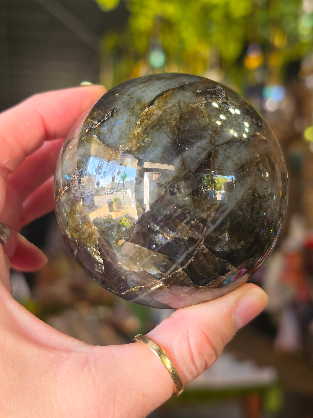 Labradorite Sphere