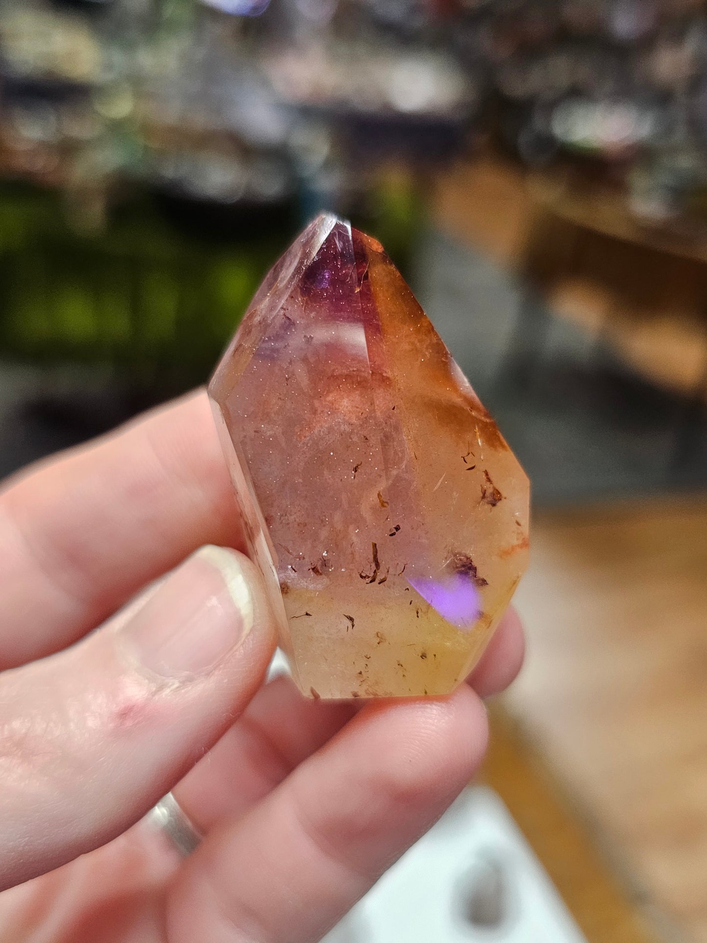 Dream Coated Amethyst Quartz
