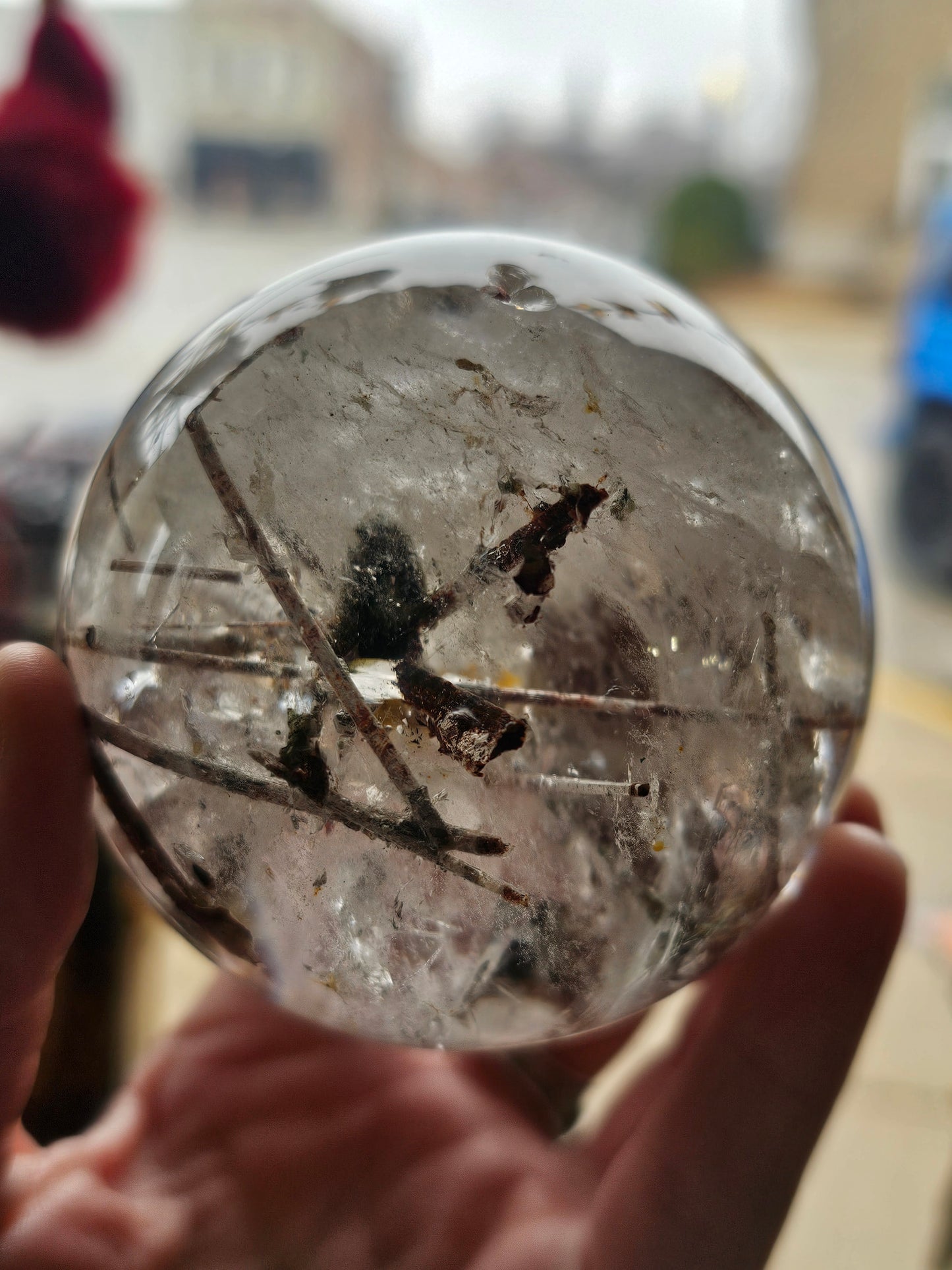 Included Quartz Sphere