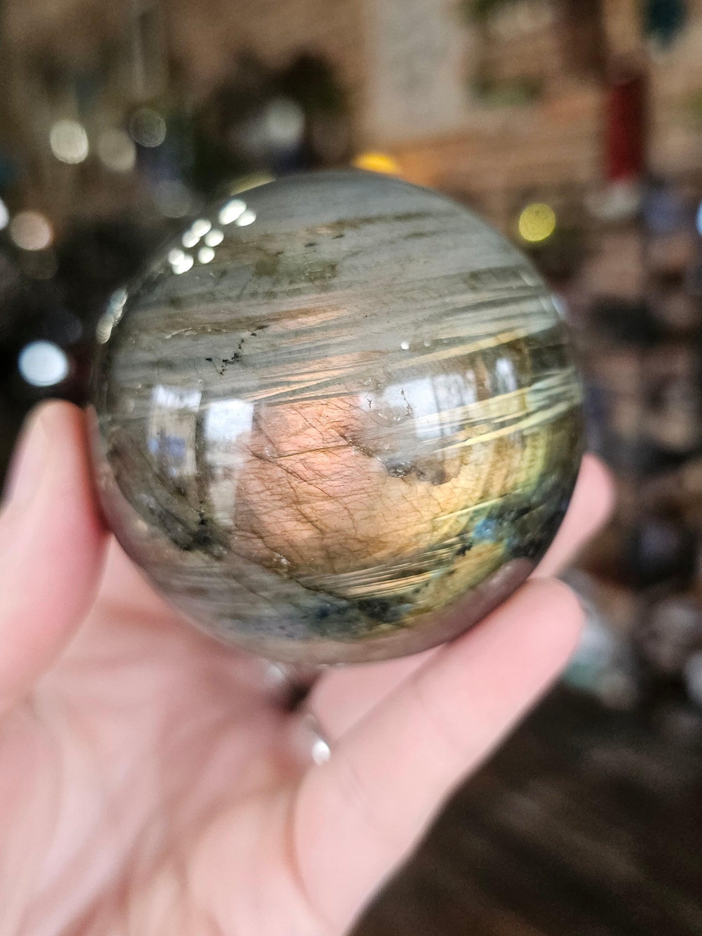 Labradorite Sphere