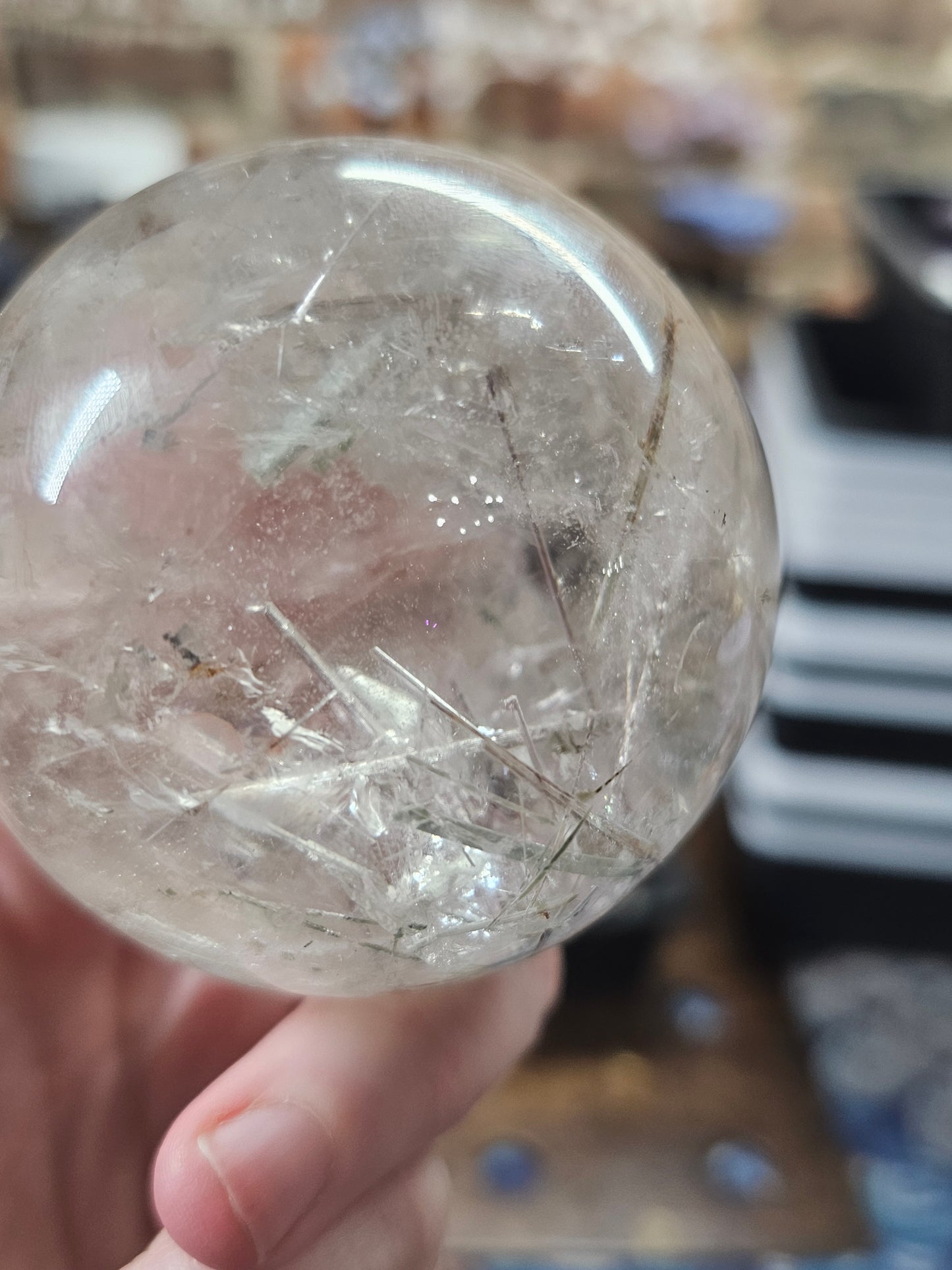 Included Quartz Sphere
