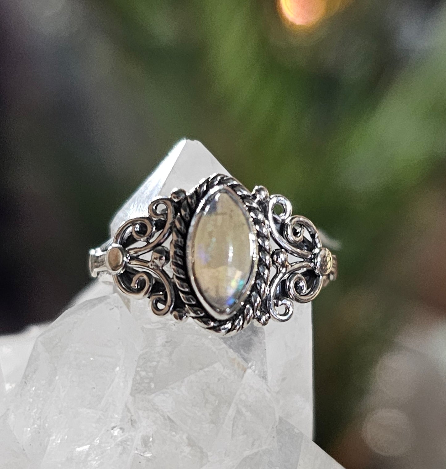 Size 6 Ethiopian Opal Ring