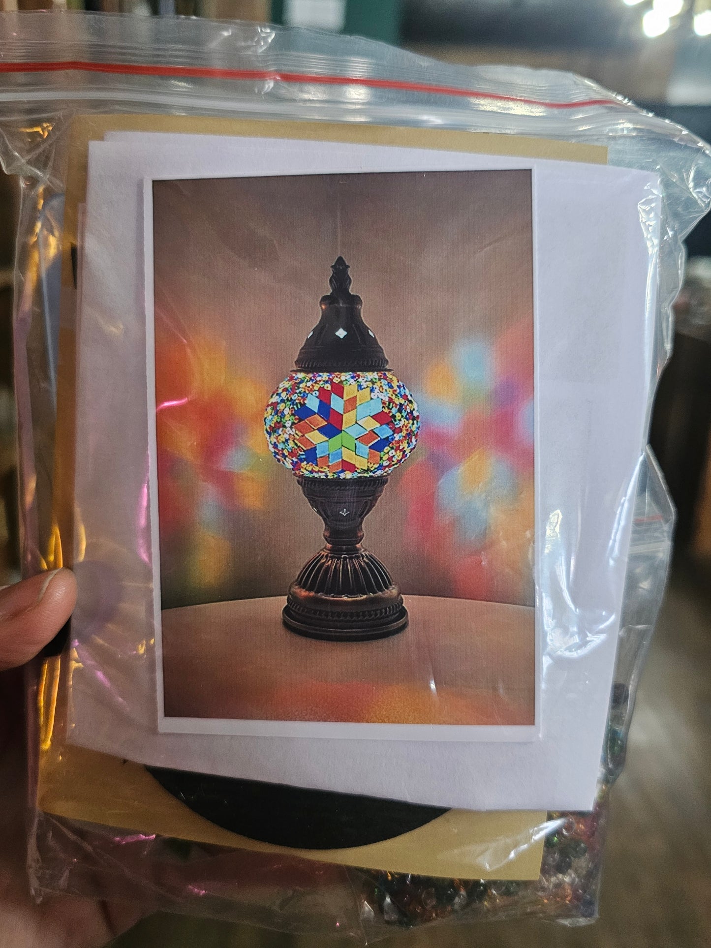 DIY Mosaic Lamp Kit
