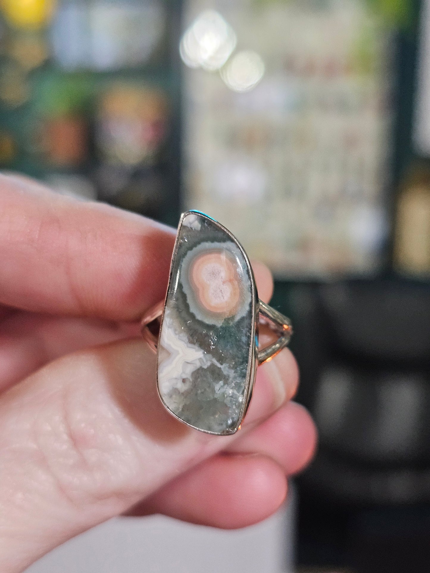 Size 5.5 Ocean Jasper Ring