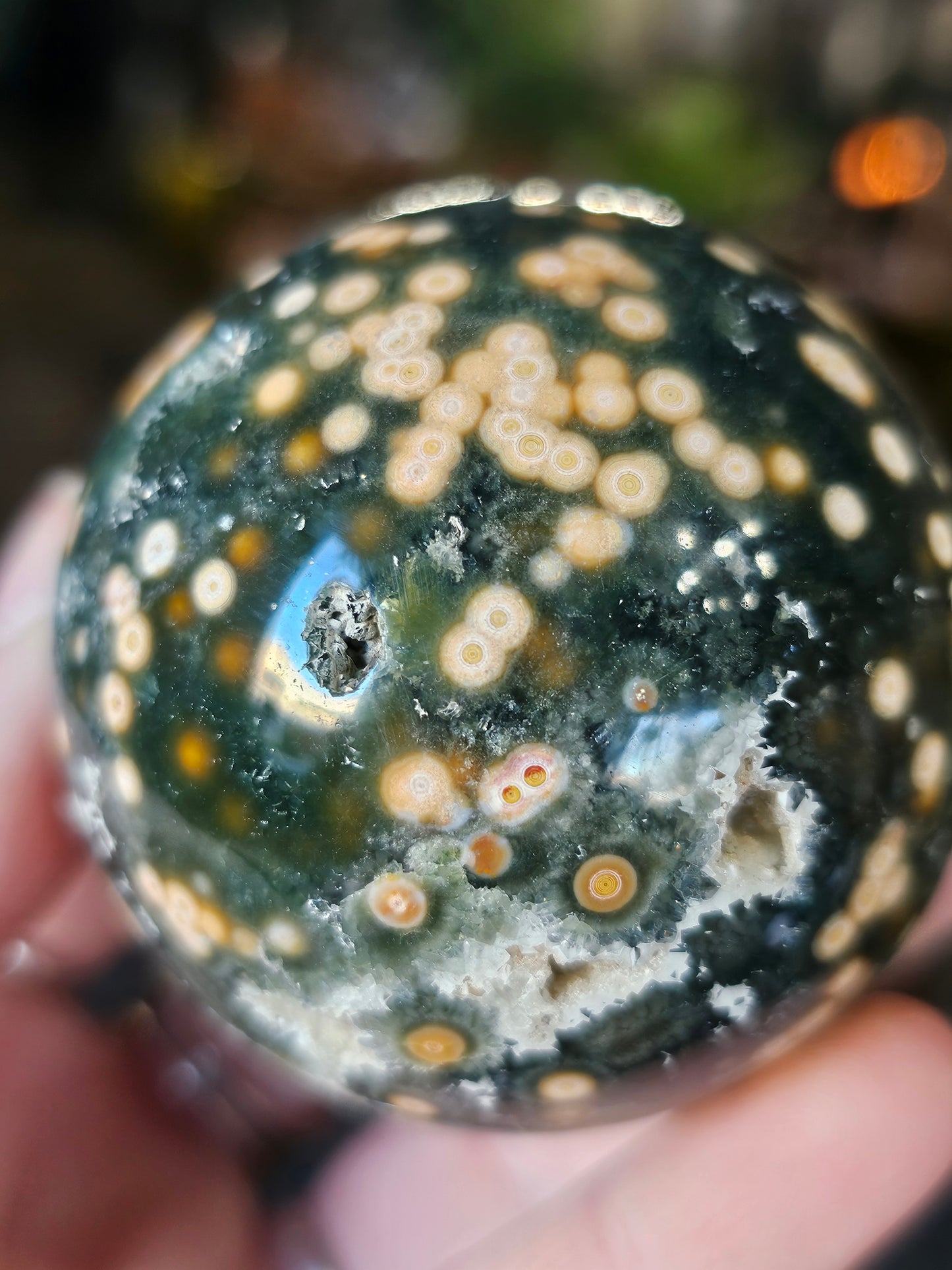 Ocean Jasper Sphere
