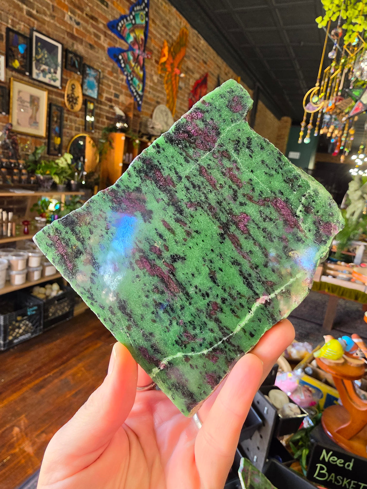 Ruby In Zoisite Slab