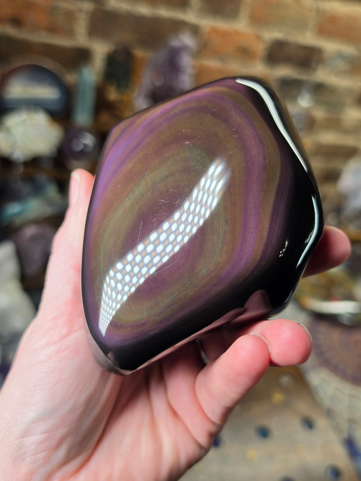 Rainbow Obsidian Freeform