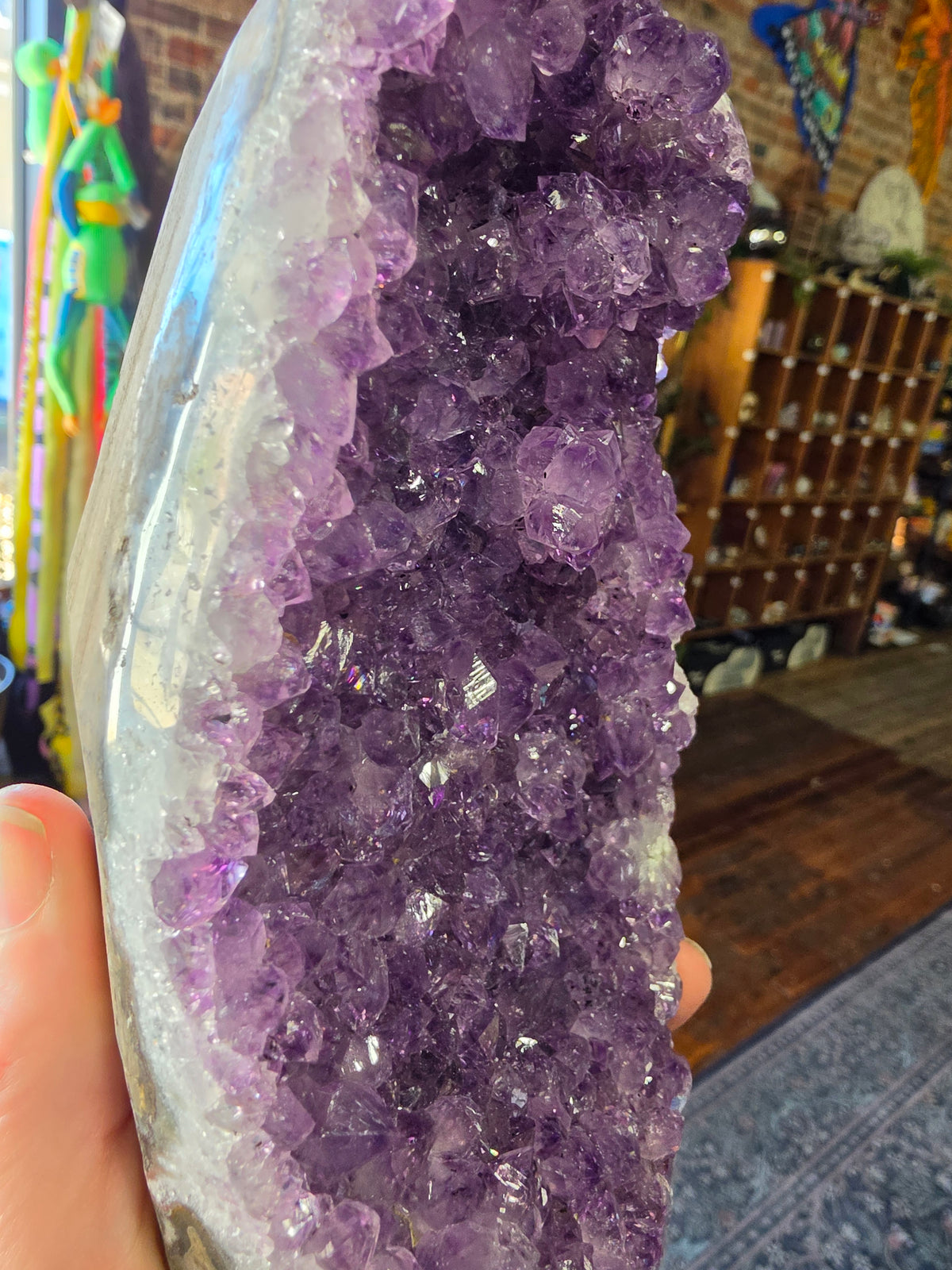 Cut Base Amethyst Cluster