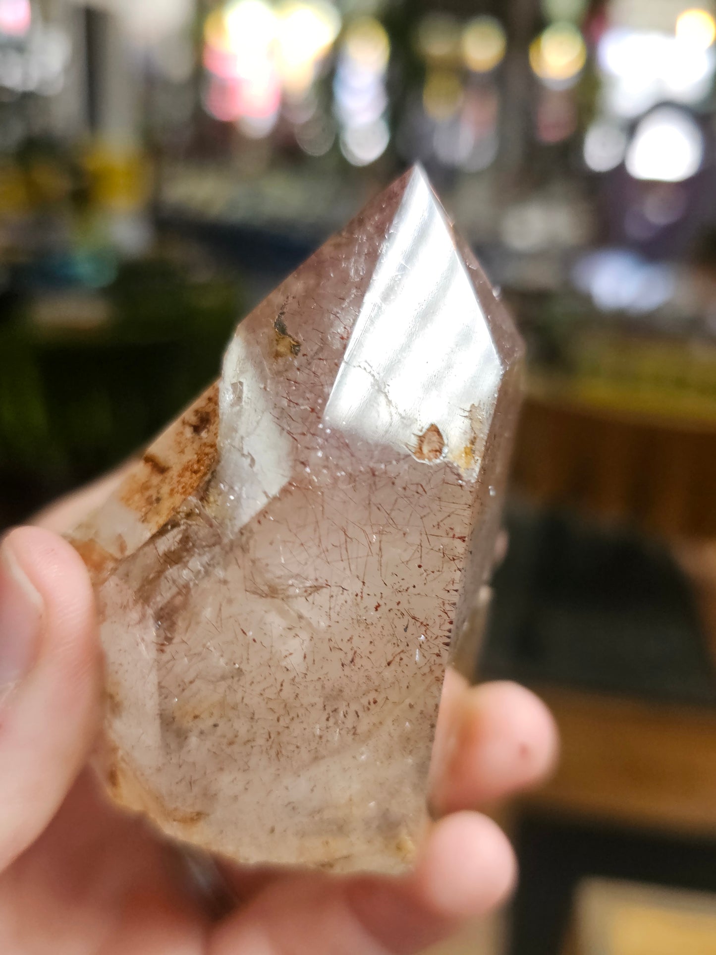 Lepidocrocite in Quartz