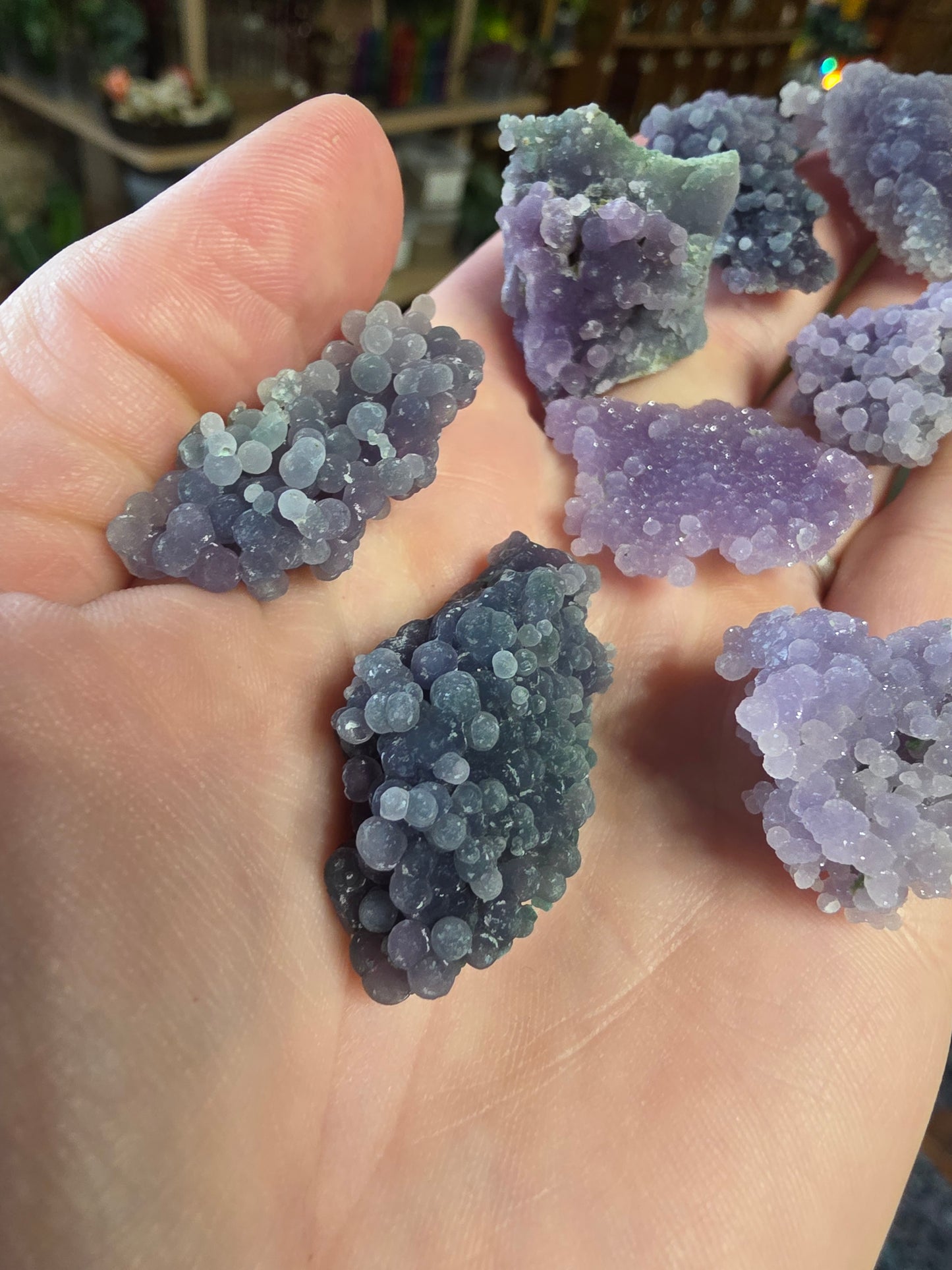Grape agate