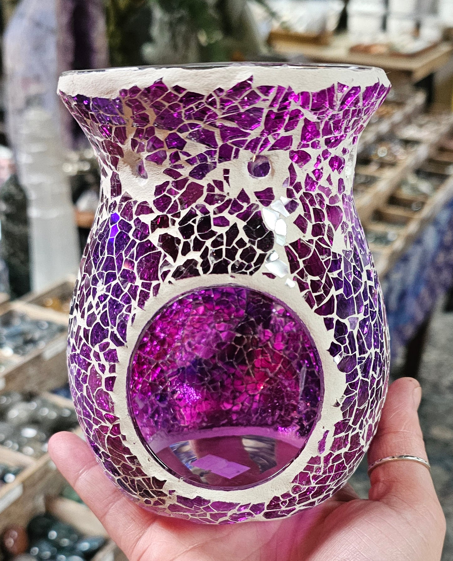 Mosaic Oil Warmer