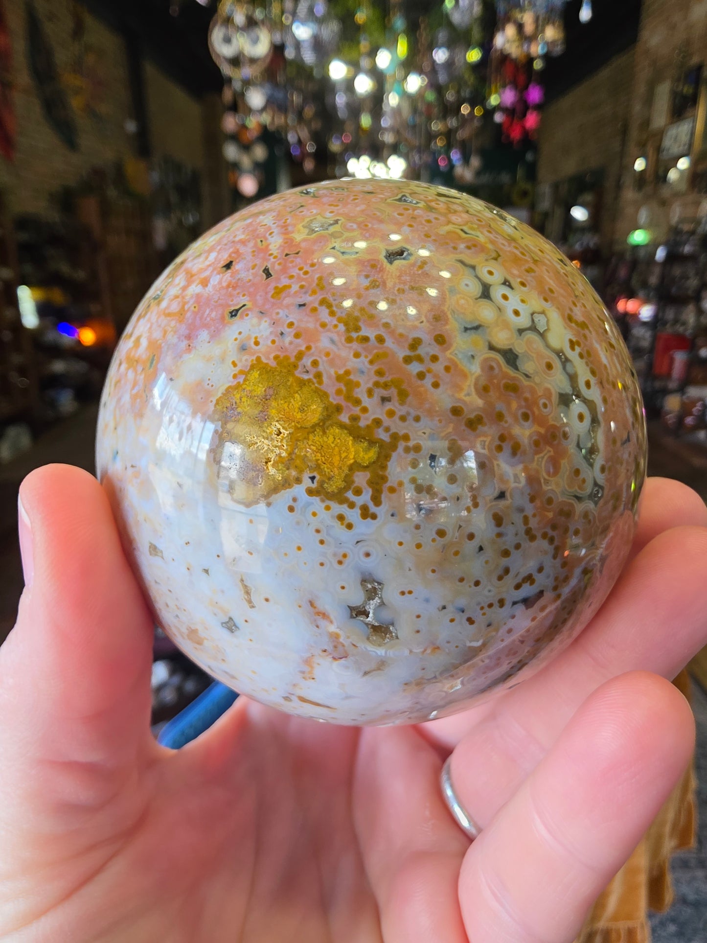 Ocean Jasper Sphere