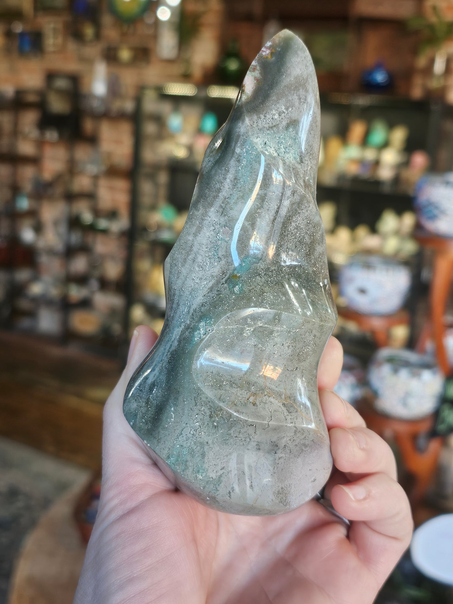 Ocean Wave Jasper Flame