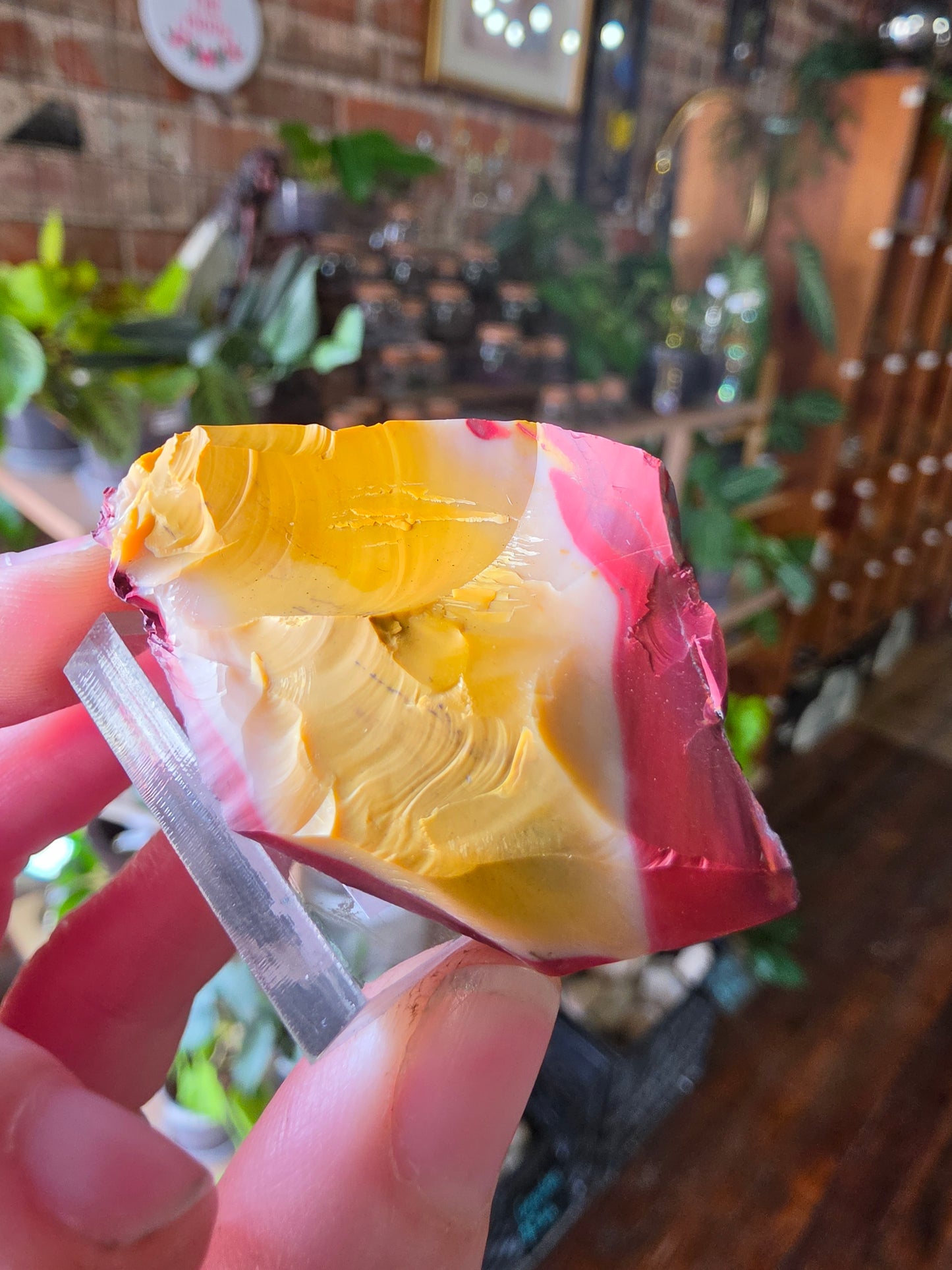 Mookaite with Dentrites