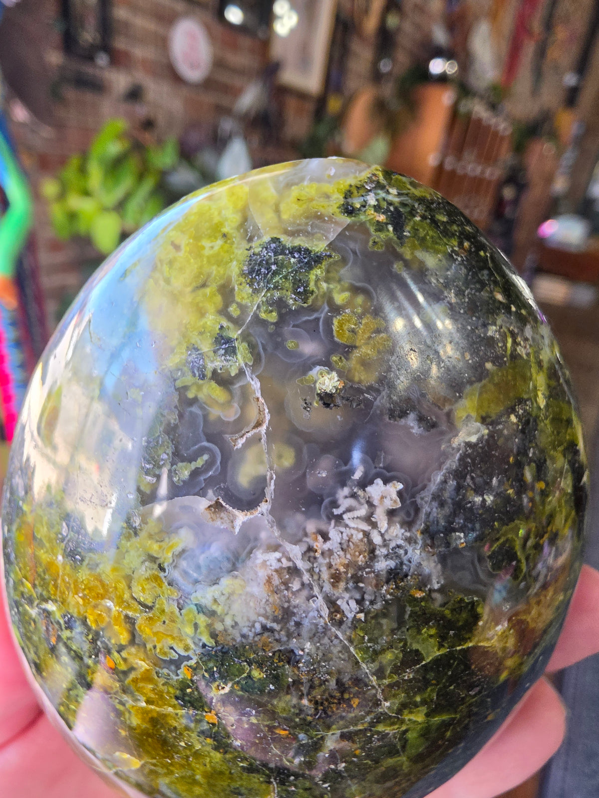 Common Green Opal Freeform