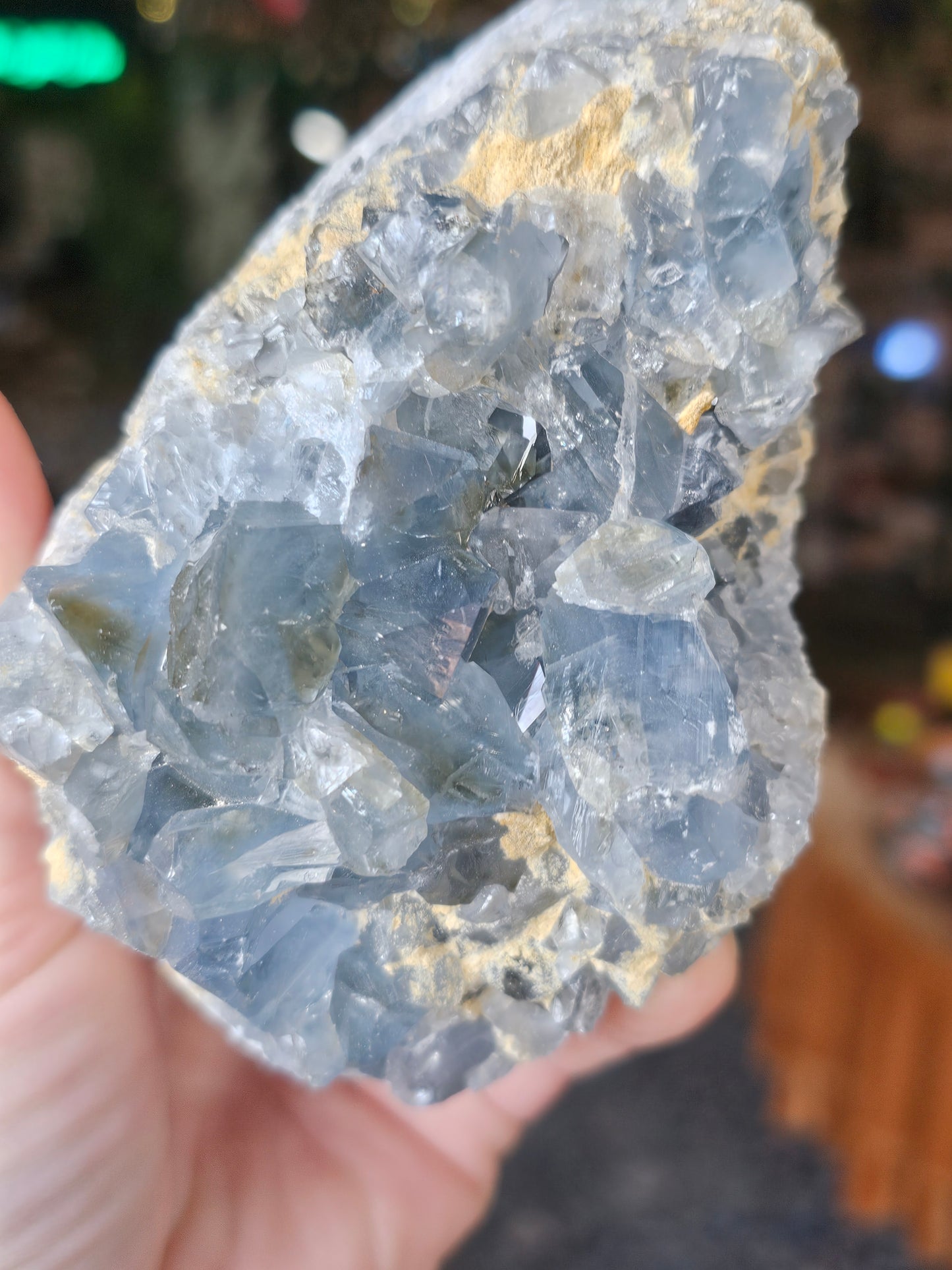 Celestite Cluster