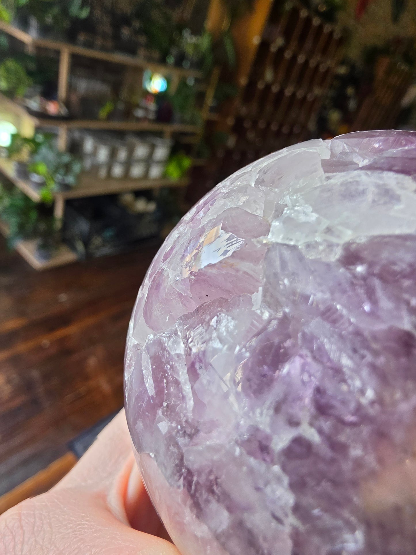 Amethyst Flower Agate
