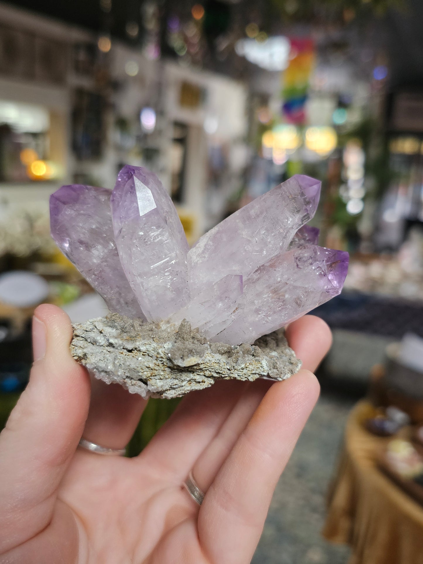 Vera Cruz Amethyst on Dolomite
