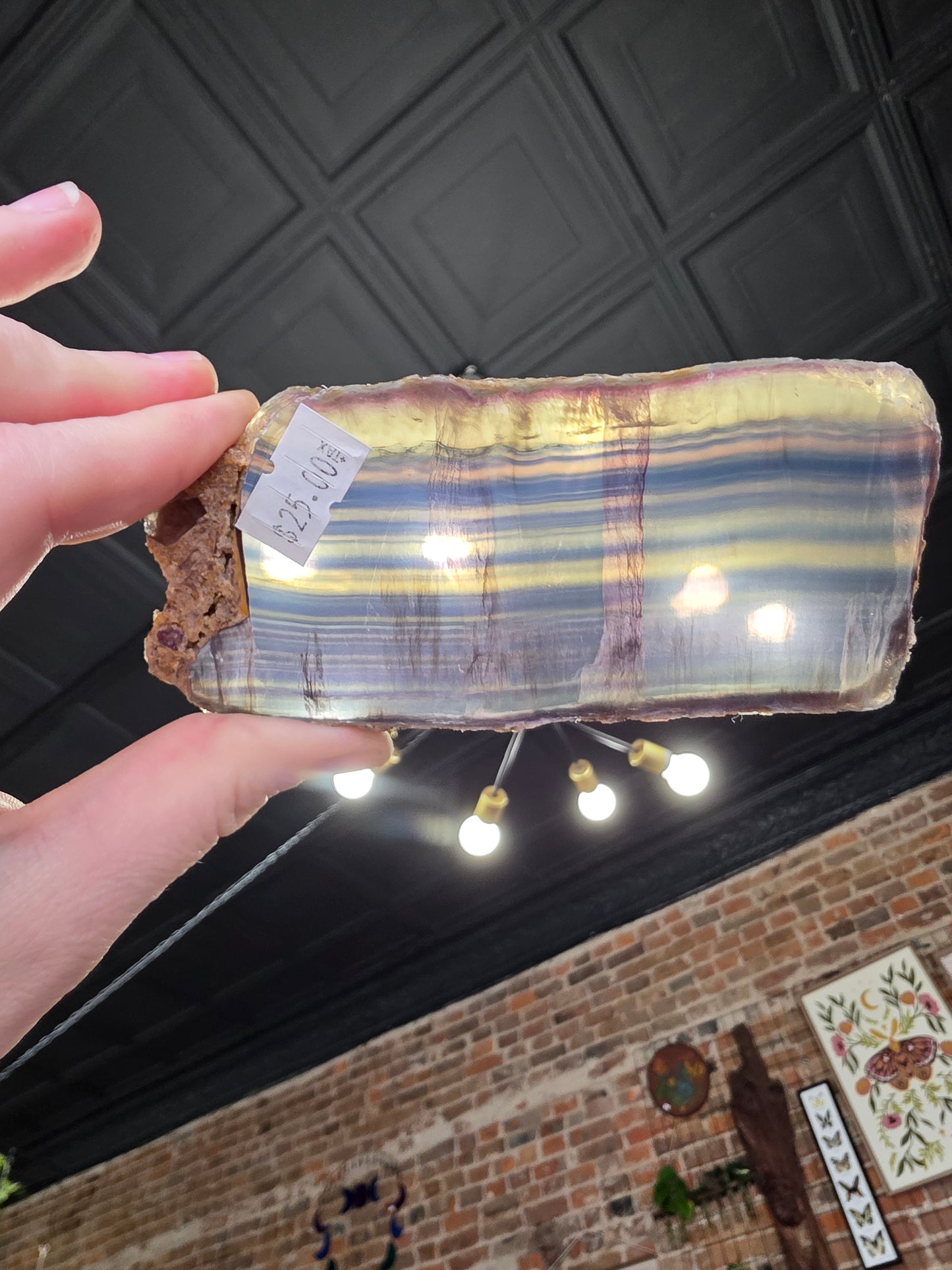 Polished Fluorite Window
