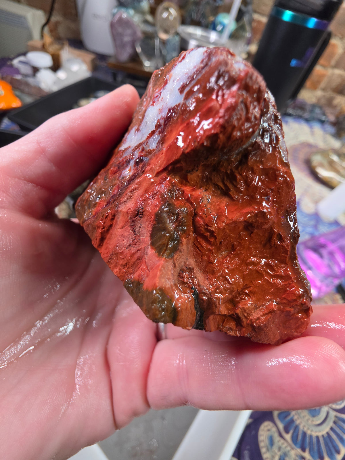 Orbicular Jasper Rough