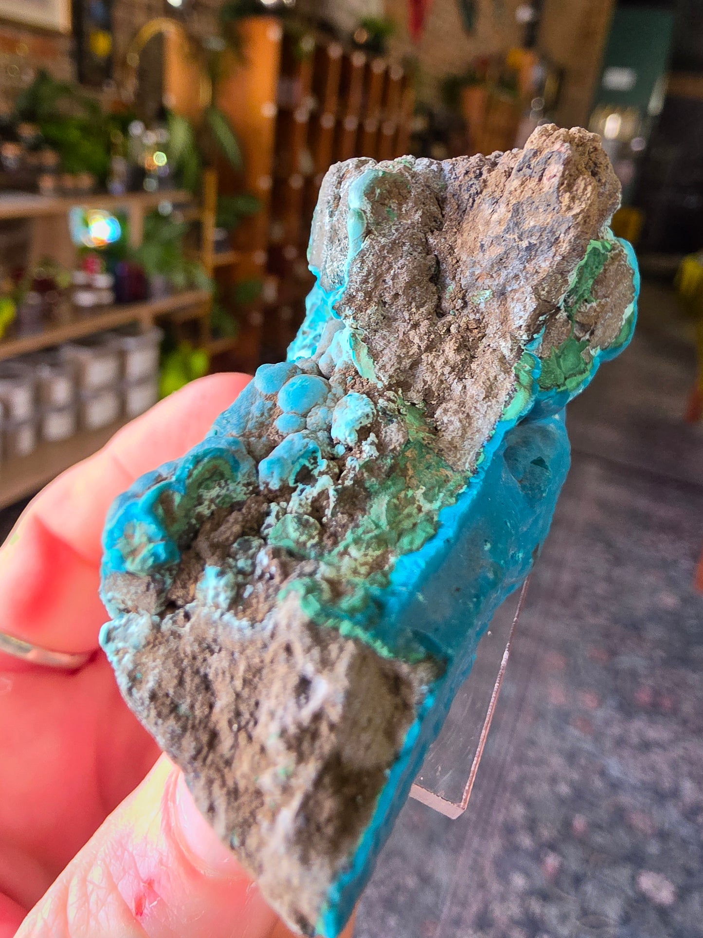 Chrysocolla and Malachite