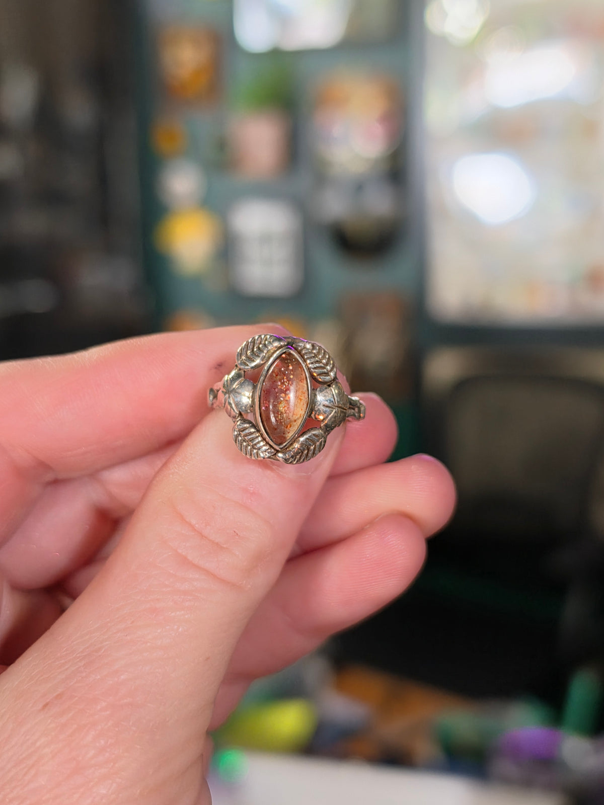 Size 7 Sunstone Ring