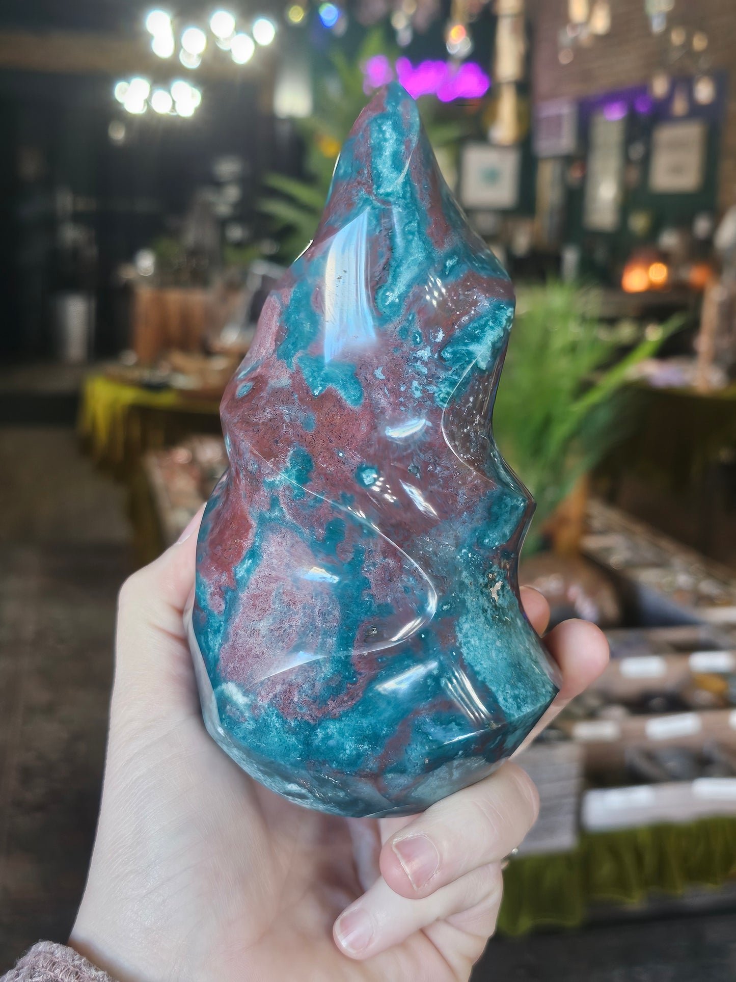 Ocean Wave Jasper Flame