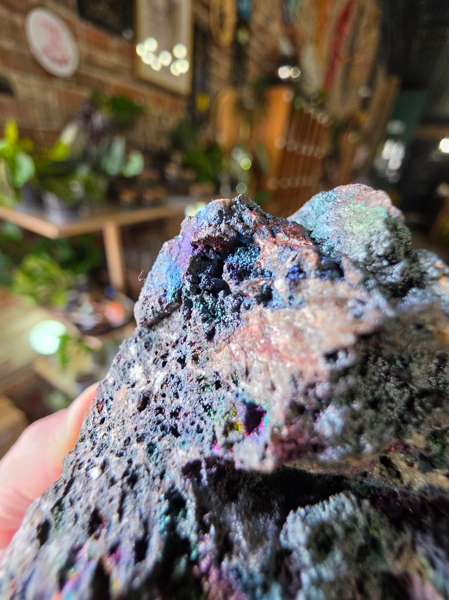 Iridescent Limonite