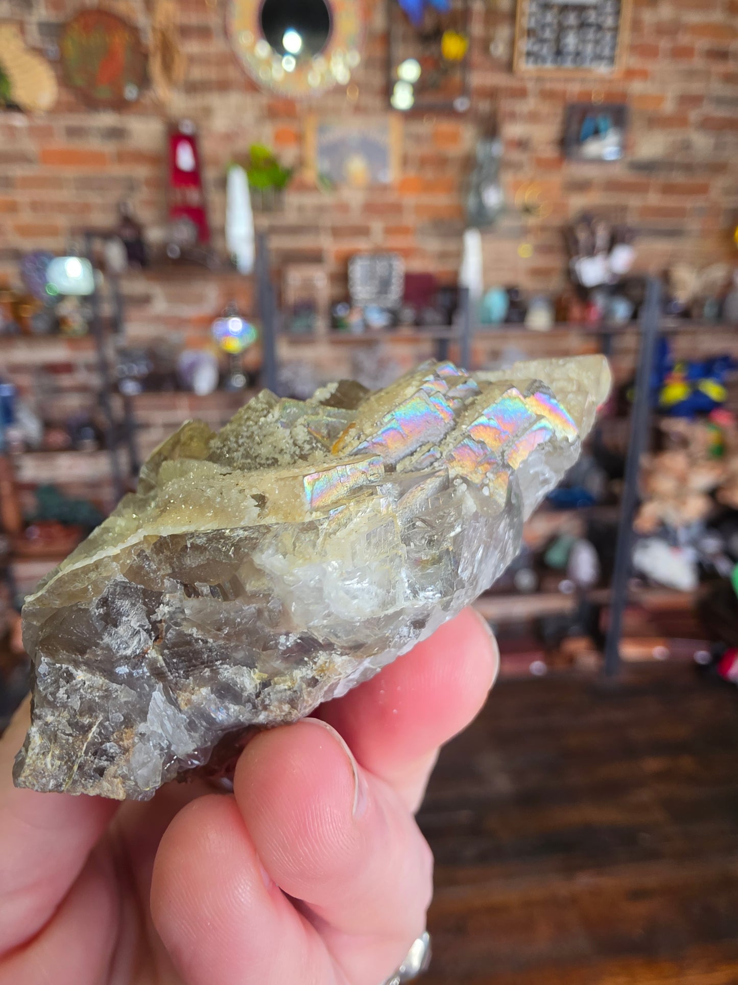 Iridescent Fluorite