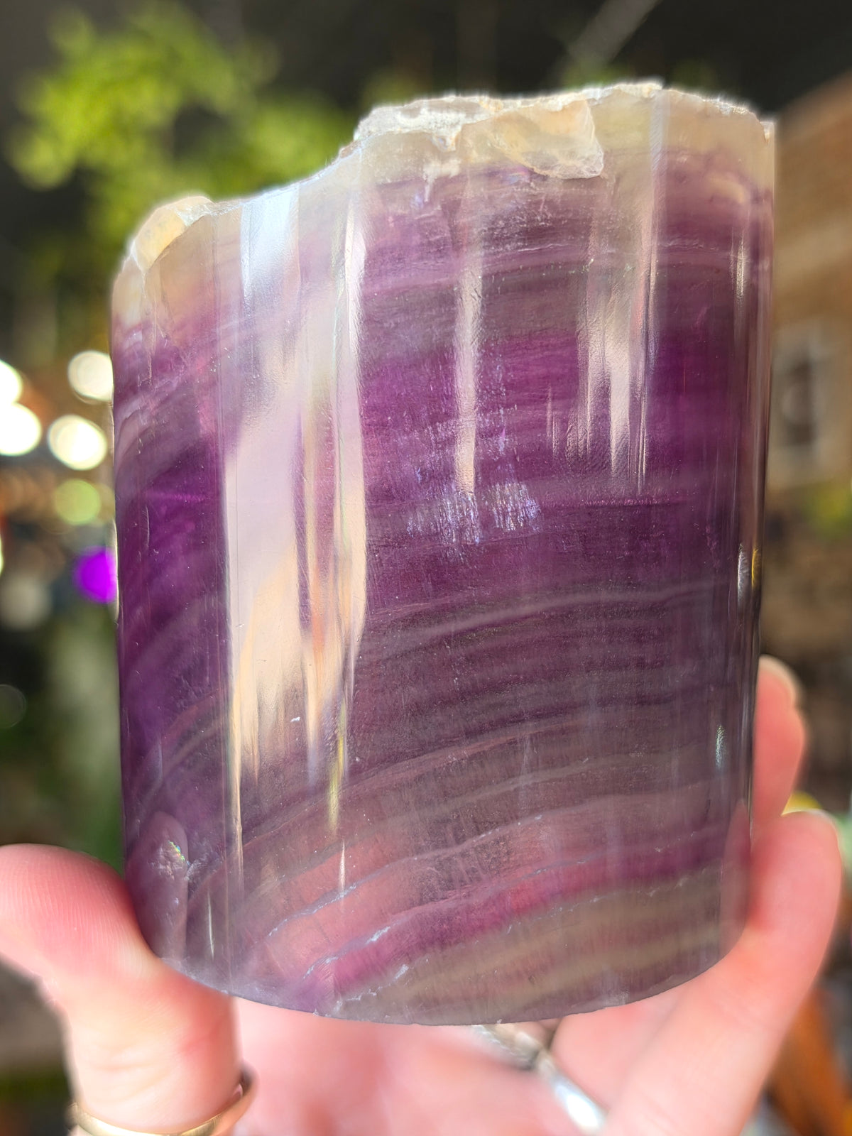 Fluorite Cylinder